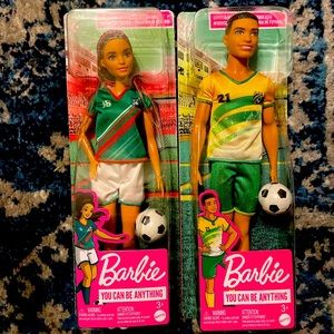 Soccer Barbie Set- You can be anything!